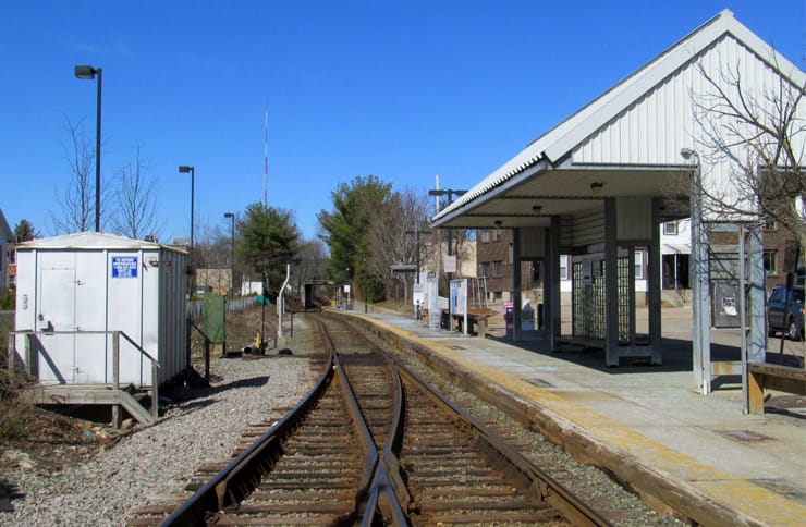 Needham Heights MBTA station