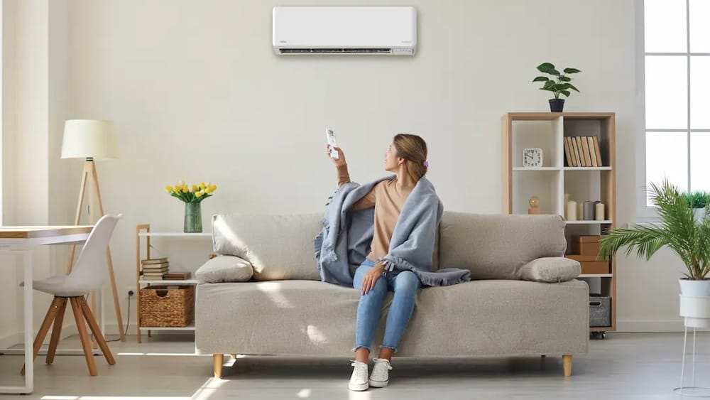 Ductless mini split wall unit in Needham, MA